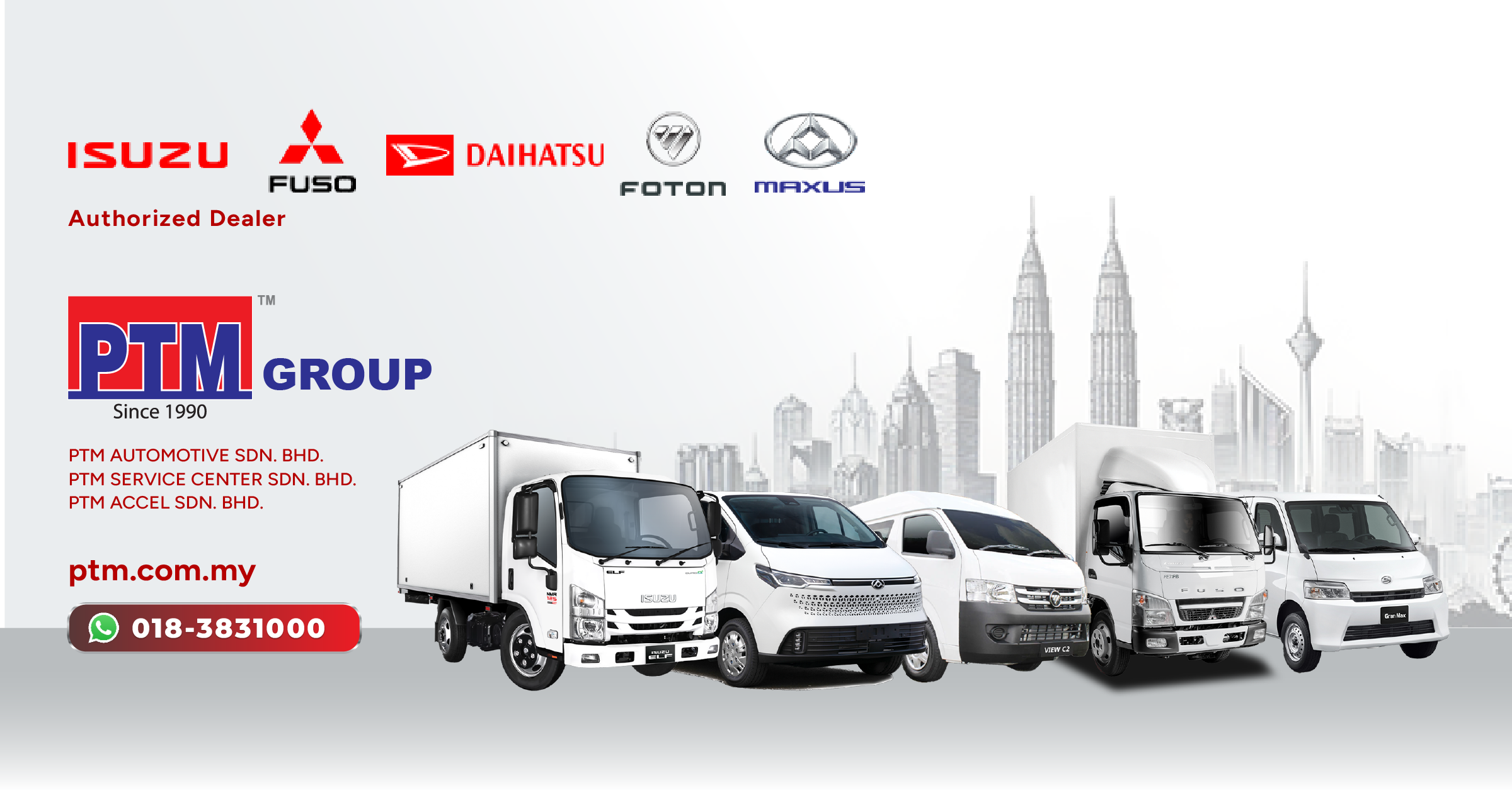PTM Group commercial vehicle brands