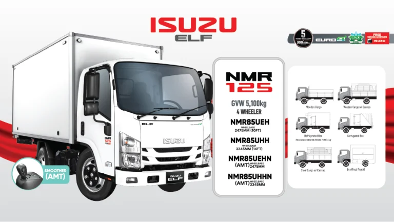 ISUZU NMR 125 AMT: Malaysia’s Most Driver-Friendly Clutch-Free Lorry