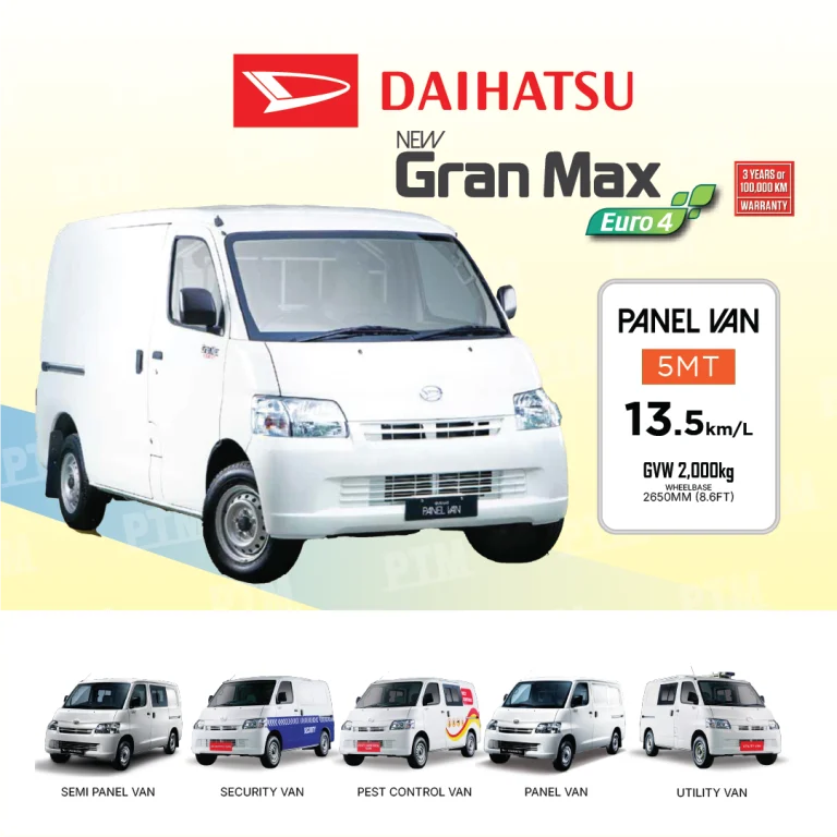 Daihatsu Malaysia Panel Van 5MT