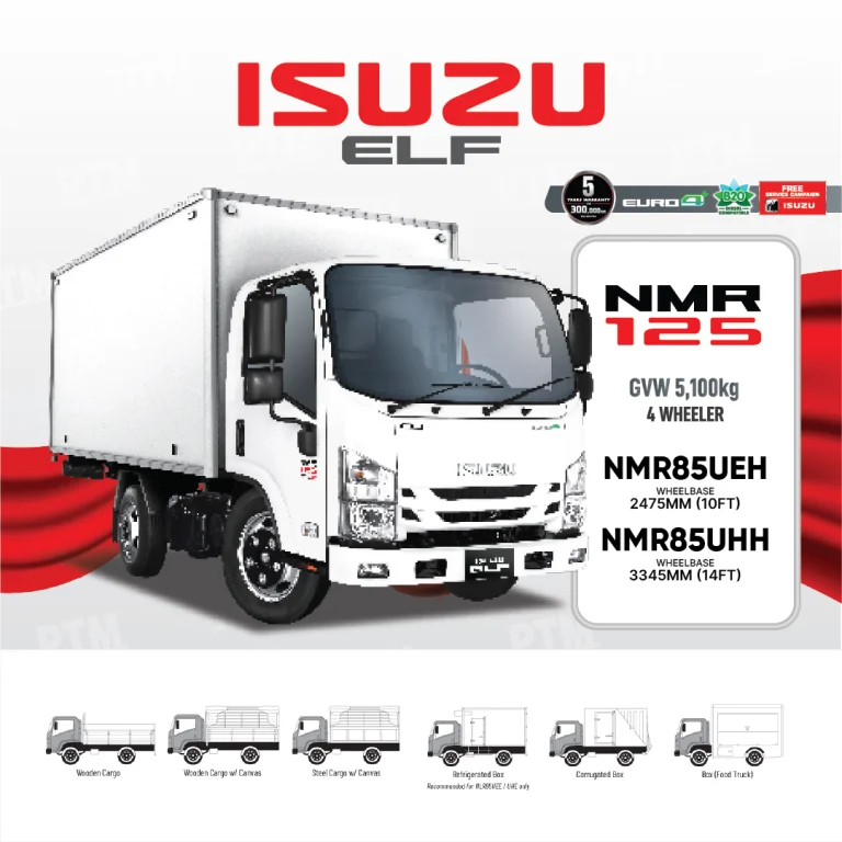 Isuzu NMR 125 - Isuzu PTM