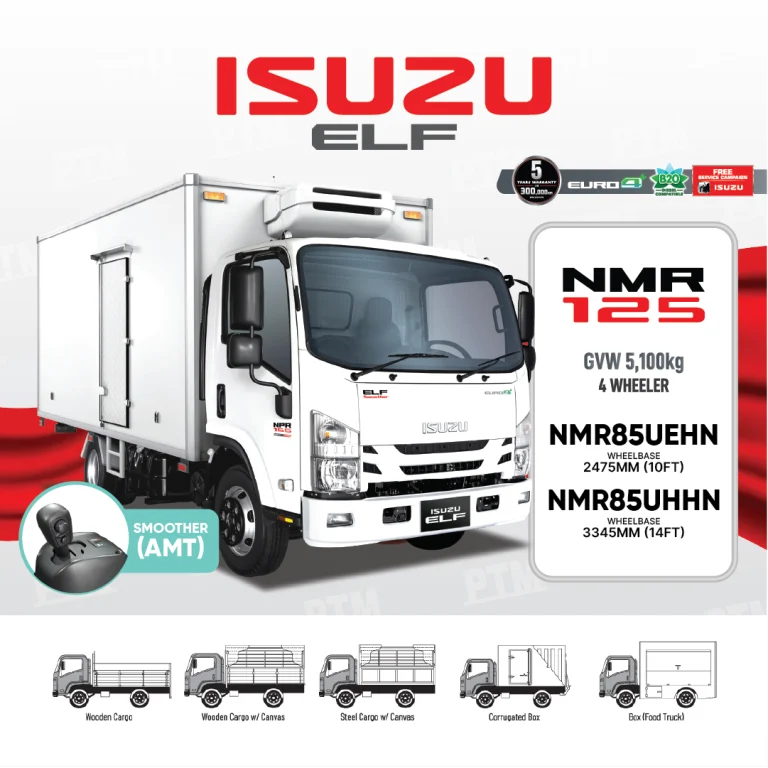 Isuzu NMR 125 - Isuzu PTM