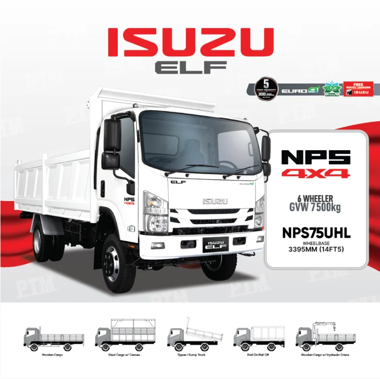 Isuzu NPS 4X4 - Isuzu PTM
